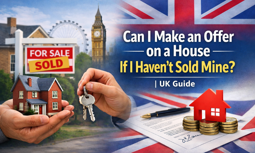 Can I make an offer on a house if I haven’t sold mine in the UK