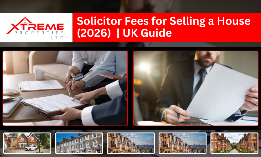 Solicitor fees for selling a house in the UK