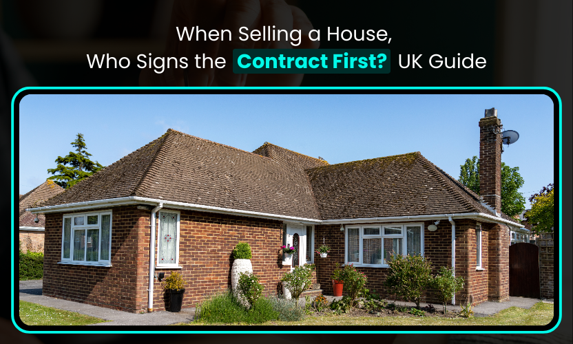 House sale contract signing process in the UK