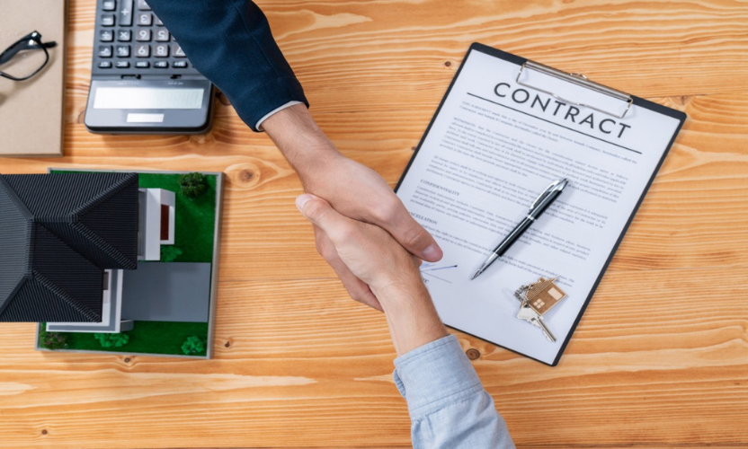 who signs the contract first when selling a house